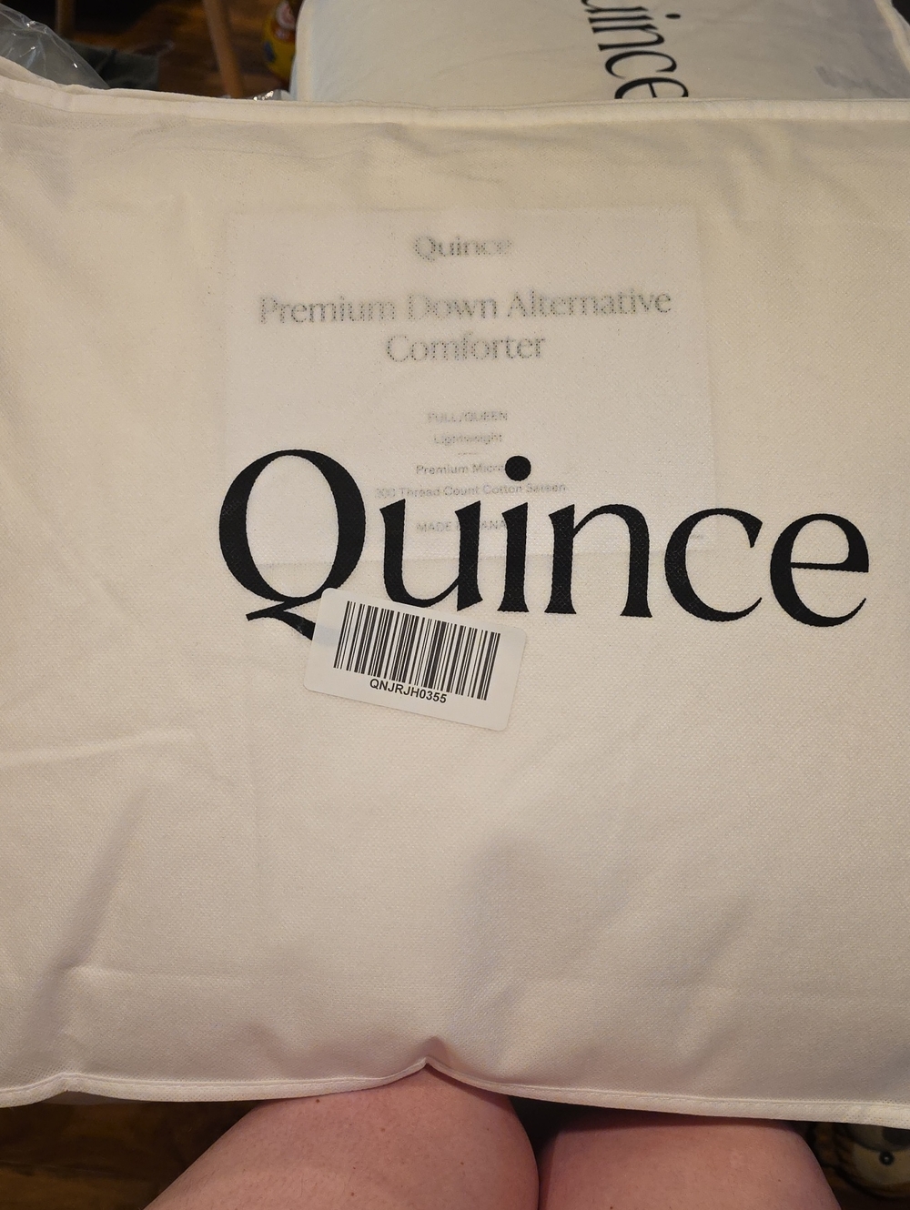 Quince Lightweight Down Alternative Duvet Insert - Queen/Full